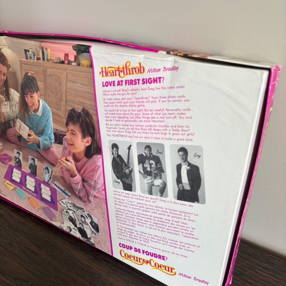 Vintage Heart Throb Board Game 1989 - Picture 5 of 11